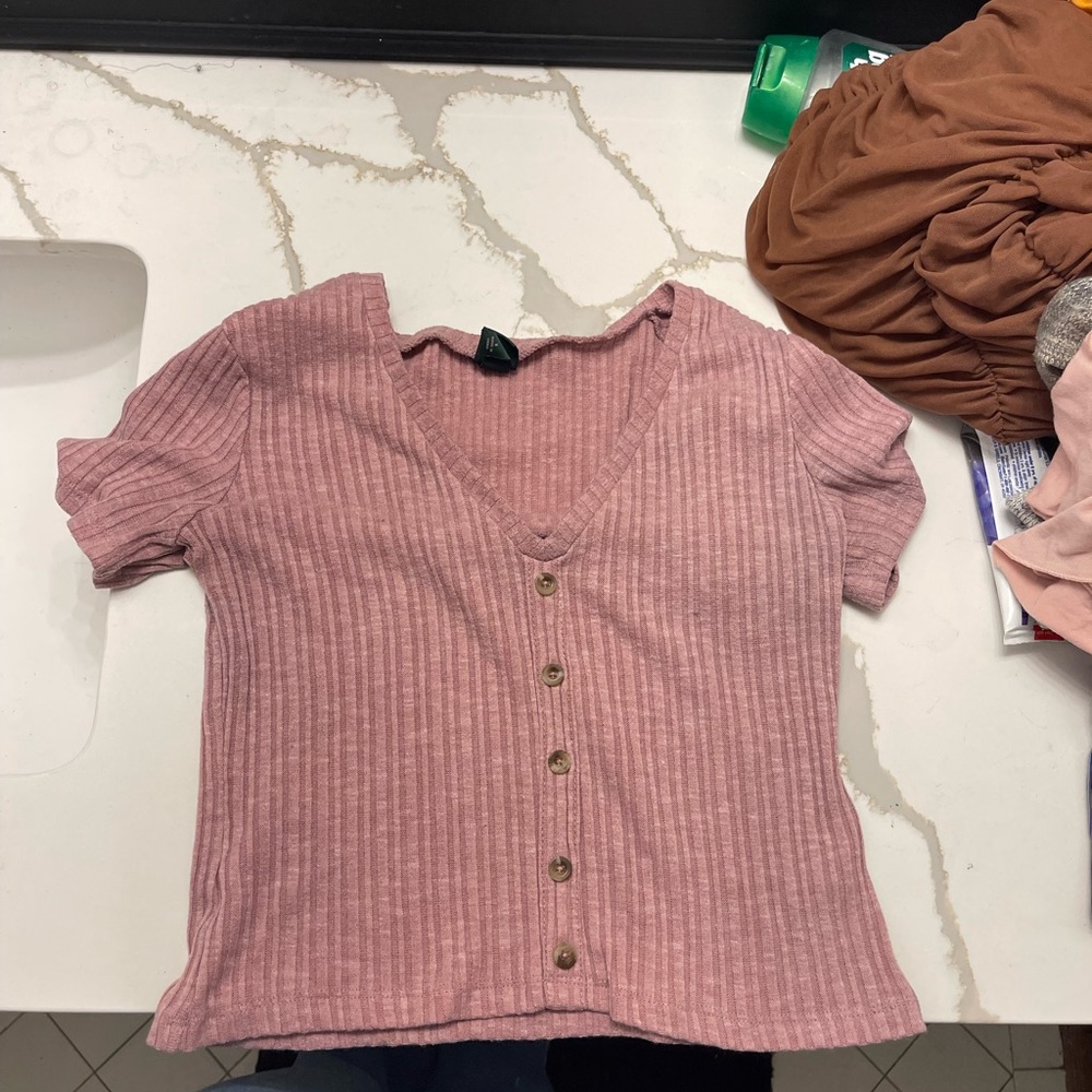 Pink top!
